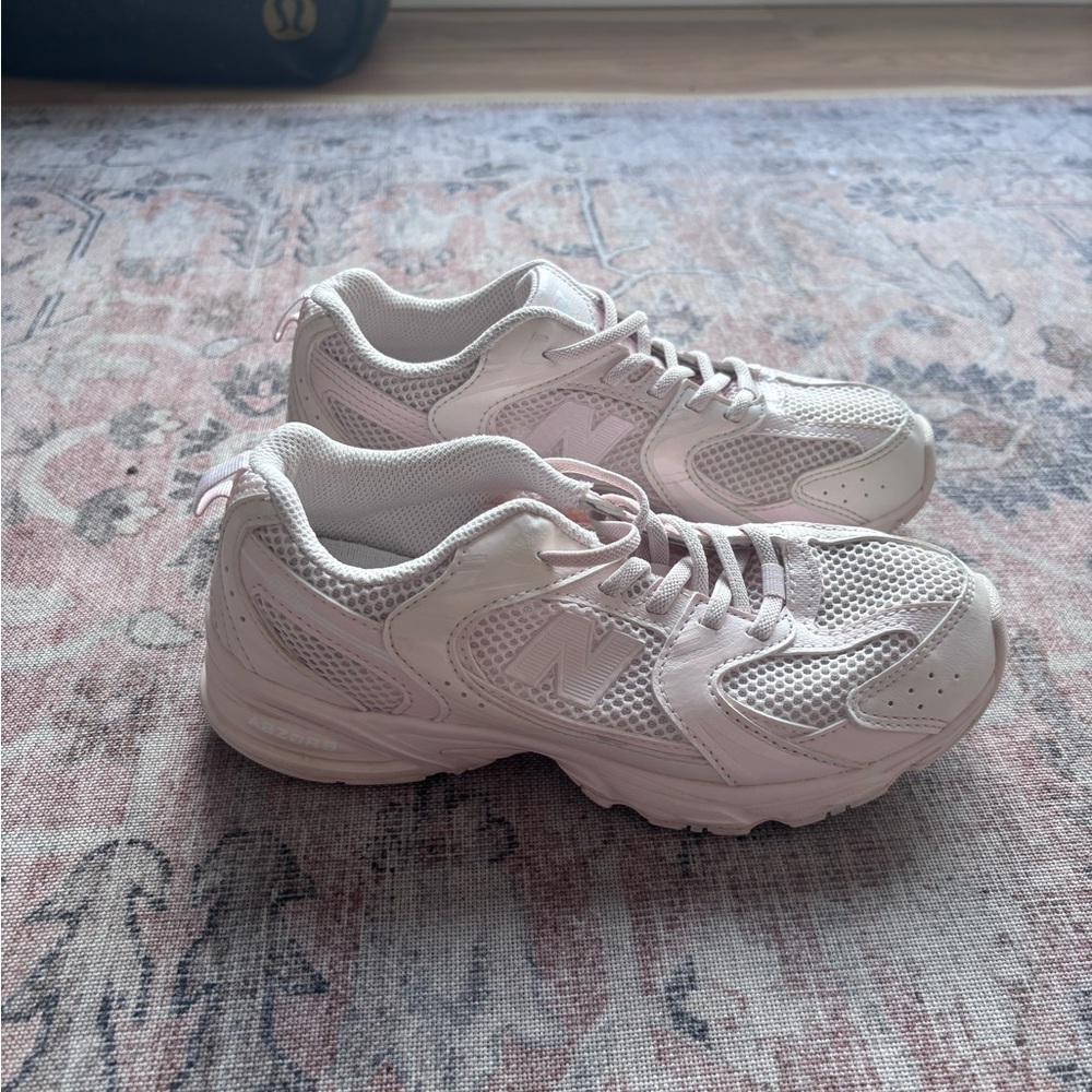 New Balance Girls Pink Athletic Sneakers